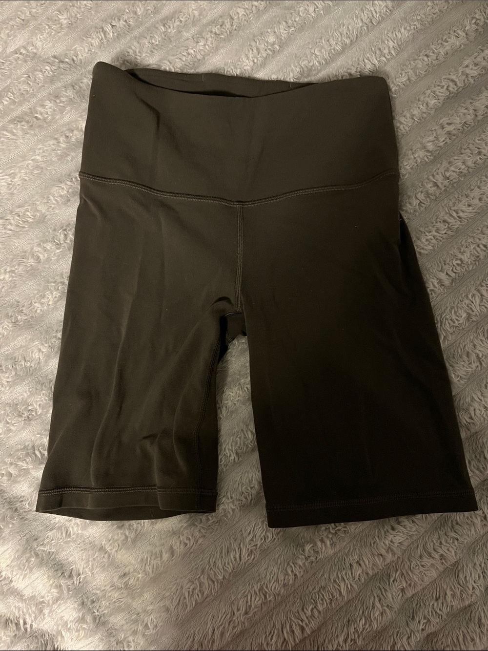 Green XS Athleta biker shorts